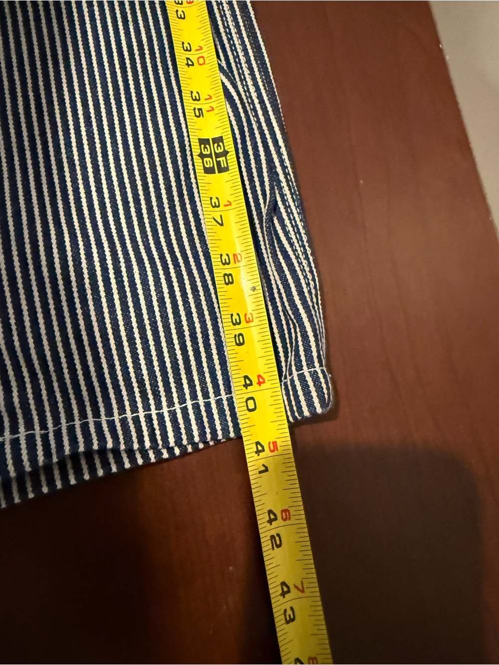 Stan Ray USA RARE 50th Anniversary Straight Painter Pant Hickory Stripe Medium - Picture 15 of 15